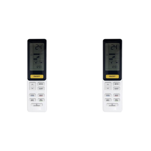 2X Replace A/C 0010402886W Remote Control for  0010402886W Air Conditioner Remote Control