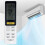 2X Replace A/C 0010402886W Remote Control for  0010402886W Air Conditioner Remote Control 6