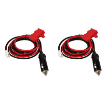 2X 12V -Voedingskabel Sigarettenaanstekerplug voor    2-Wegradio
