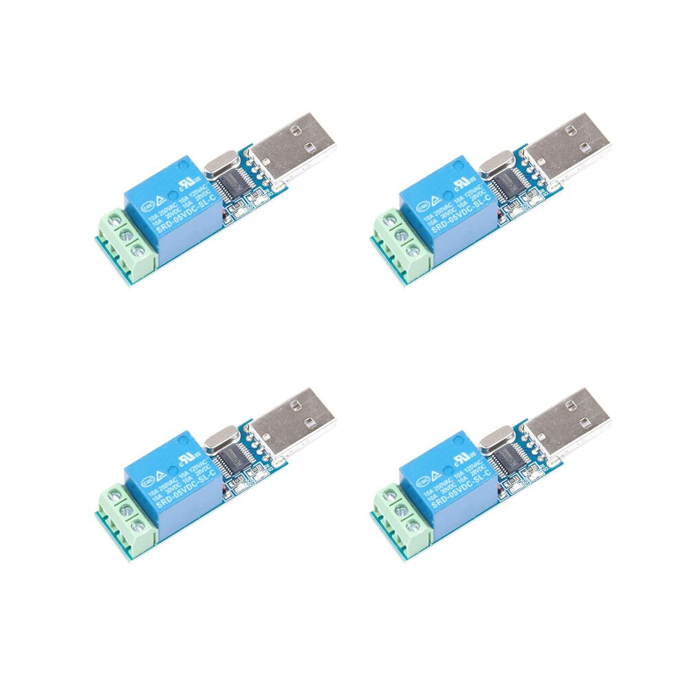 4X Usb Relay Module Usb Intelligent Control Usb For Lcus-1 Type Electronic Converter 6133381039919