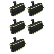 5X Solar Charger, 8000mAh Portable Hand Crank Phone Charger 2 USB Solar Power Bank with LED Flashlight, Carabiner