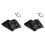 2X MSATA para 2,5 Polegadas 44PIN IDE HDD SSD Adaptador MSATA para PATA Converter Card Adapter com Caixa 1