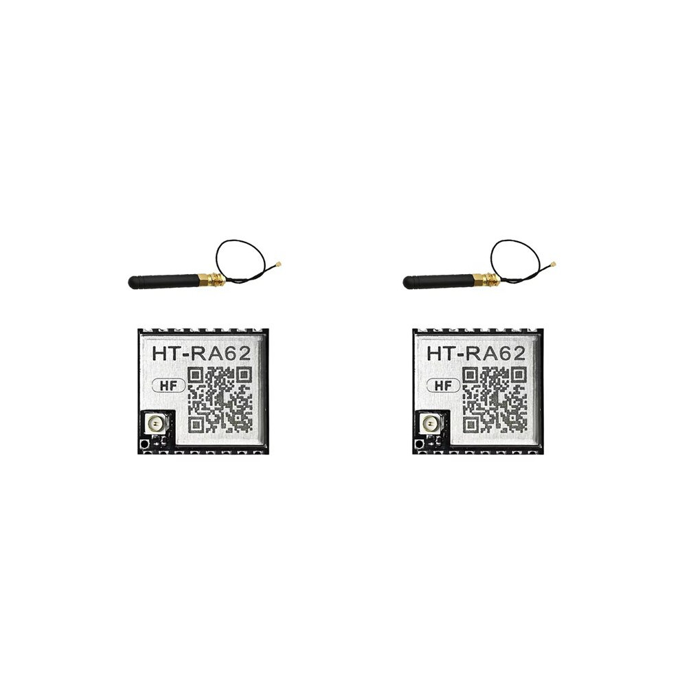 2X Ht-Ra62 Lora Series Module Sx1262 Secondary Development Supports Lorawan Protocol With Antenna 863-928Mhz 4712880685883