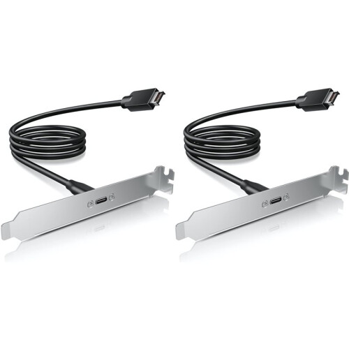 2X 20Gbps USB 3.2 Gen 2x2 USB-C Front Panel Adapter with Motherboard Header Extension Cable, USB-C Female to 20-Pin USB