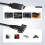 2X 20Gbps USB 3.2 Gen 2x2 USB-C Front Panel Adapter with Motherboard Header Extension Cable, USB-C Female to 20-Pin USB 7