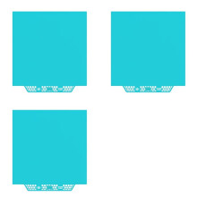 3X BIQU do Płyty Roboczej Drukarki 3D Ender3/5 CryoGrip Pro Glacier 235x235mm Hot Bed Płyta Robocza Części Drukarki 3D