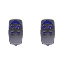 2X Controle Remoto para Porta de Garagem com 4 Teclas, Código Rotativo de 433,92 MHz para Transmissor FLO2R-S FL04R-SNice FLOR-S FLO2R-S FLO4R-S
