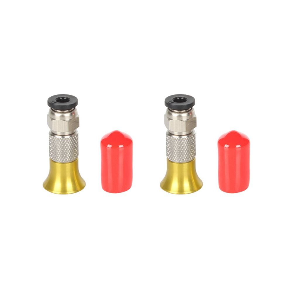 2X Pc4-M6 Pneumatic Connector 3D Printer Filament Dryer Box 4X2.5mm Ptfe Tube 1.75Mm M6 Feed Fitting Coupler 6032447349460