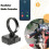2X  Motorcycle Handlebar Control Hands-Free Calls Remote Control Wireless Bike Handlebar Media Controller 8