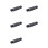 5X RJ45 Cat6A UTP LAN Cable Tool-Less Extension Connector Network Extender Junction Adapter Connection Box 1