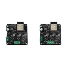 2X Carte de Commande de Moteur Sans Balais SimpleFOC Haute Puissance ESP32 20 A, Module de Mise Ă Niveau Sans Fil Wi-Fi Simple FOC