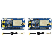 2X SX1262 LoRa HAT pour les Cartes de la Série Raspberry Pi Module de Communication de Bande de Fréquence 915M Prend en Charge la Transmission de