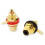 8Pair/16Pcs Gold Plated RCA Jack Connector Panel Mount Chassis Audio Socket Plug Bulkhead with NUT Solder CUP 4