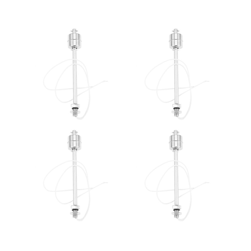 4Pcs 150Mm Stainless Steel Float Tank Liquid Water Level Sensor 220V 6032576293368