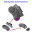 4X Universal Steering Wheel Wireless Remote Control 11 Buttons for Car CD DVD MP5 Player 5