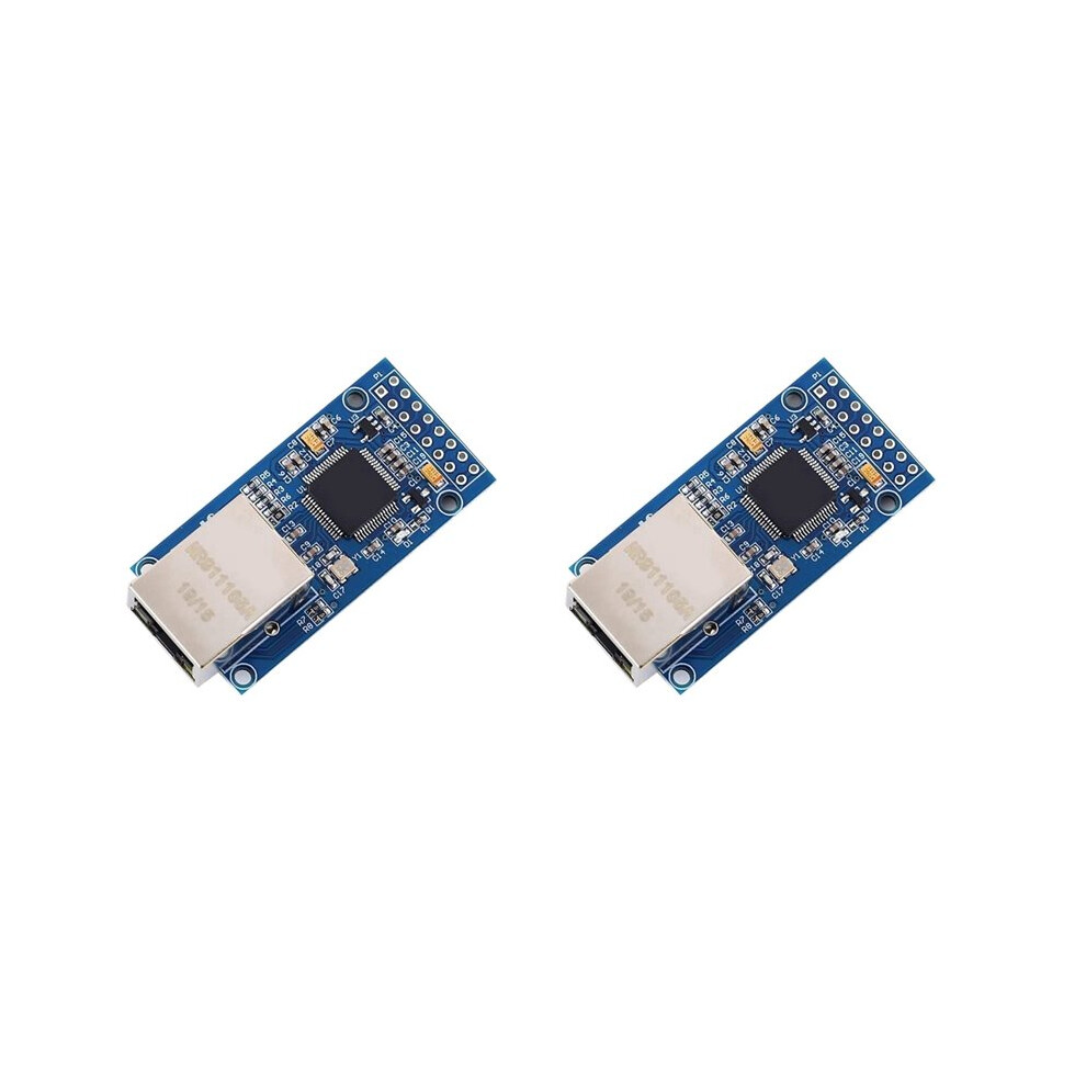 2X Ch9121 Serial Port Ethernet Network Module Uart To Rj45 Converter 3.3V 5V Stm32 Tcp/Ip Network Module 6032615982628