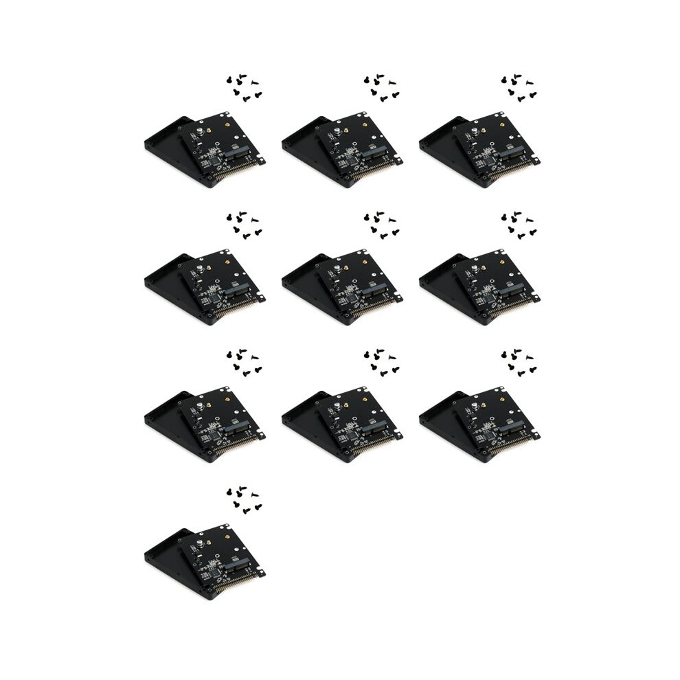 10X Msata To 2.5 Inch 44Pin Ide Hdd Ssd Adapter Msata To Pata Converter Adapter Card With Case 6033909038014