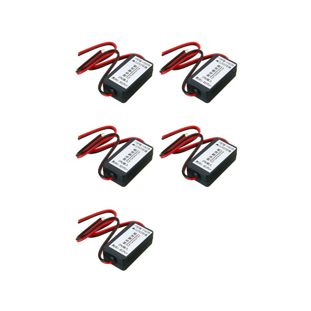 5X 12V Power Relay Capacitor Filter Rectifier For Car Rear View Backup Camera 6032125447730
