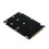 3X MSATA para 2,5 Polegadas 44PIN IDE HDD SSD Adaptador MSATA para PATA Converter Card Adapter com Caixa 4