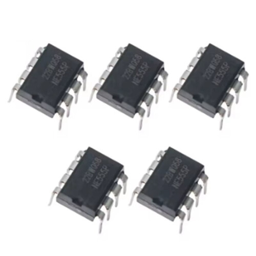 100 PCS Integrated Circuits NE555 NE555P DIP-8 IC Chip Kit 1
