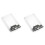 2X Gabinete de Disco Rígido Externo USB 3.0 2,5 Polegadas  SSD Gabinete de Disco Rígido Externo Gabinete de HDD Caixas de Disco Rígido 1