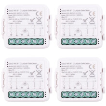 4X Tuya WiFi Curtain Module for Roller Shutter Electric Motor Life APP Remote Control