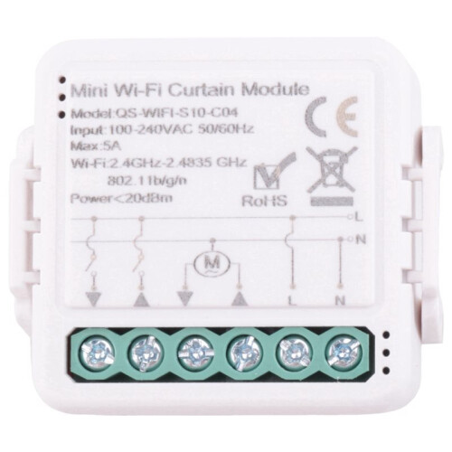 4X Tuya  WiFi Curtain  Module for Roller Shutter Electric Motor  Life APP Remote Control 1