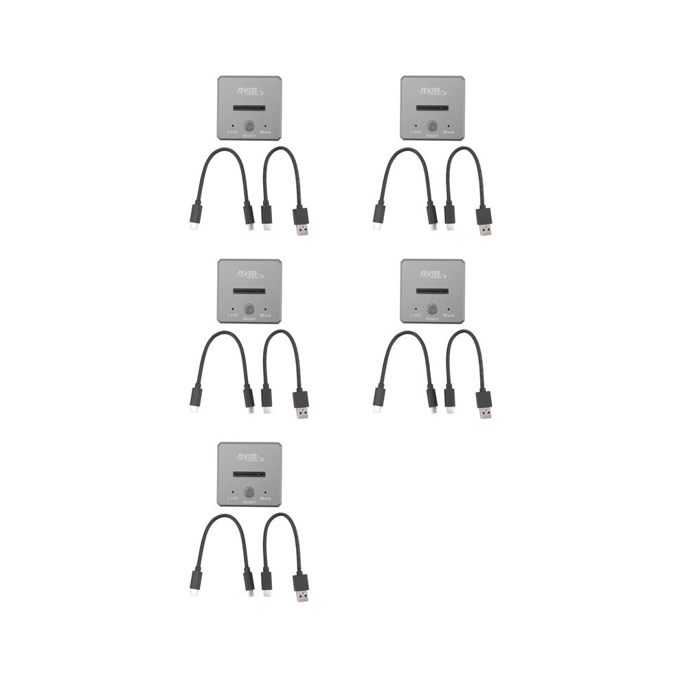 5X Itgz 10Gbps M2 Nvme To Usb 3.1 Docking Ssd Adapter Nvme Dual Protocol For 2230 22110 M2 Ssd Enclosure Base 6031478647965