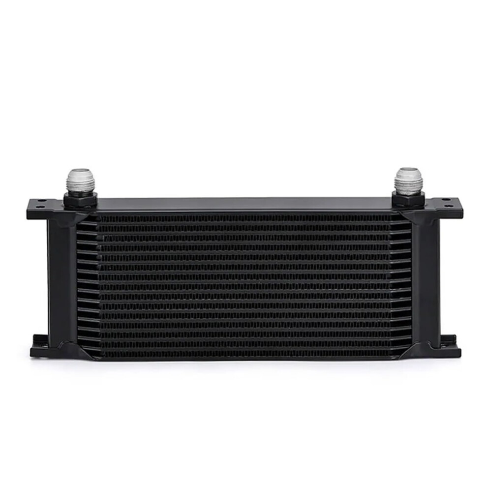 An10 16 Row Engine Oil Cooler Kit Aluminum Efficiency Cooling For Car Racing Black 9382693634511