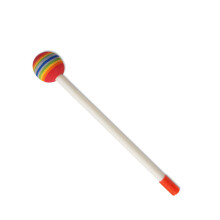 Bunte Kinder-Schlagstöcke Lollipop Rund Kunststoff-Handperkussionstöcke für Kinder
