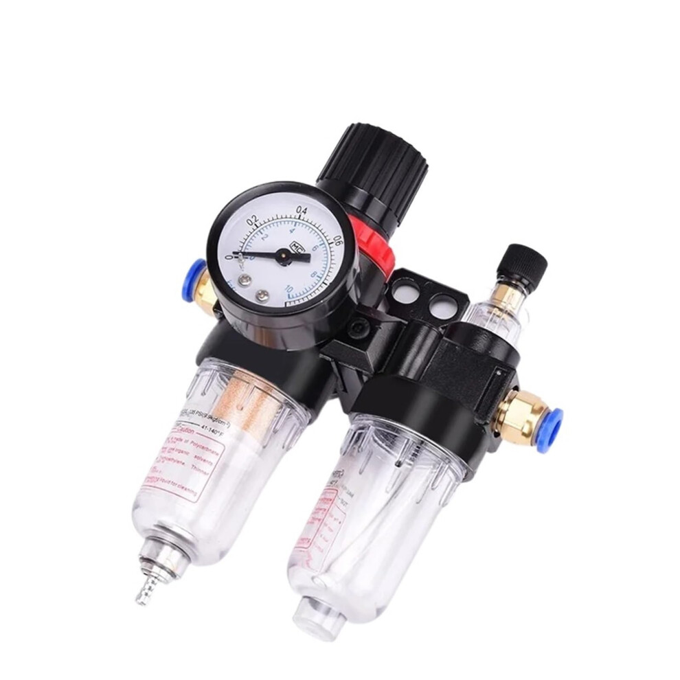 Afc2000 G1/4 Air Compressor Oilwater Separator Air Filter Pressure Reducing Valve Afr2000al2000 Pc602x2 5 Sets 9347817937916