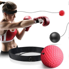 Boxing Reflex Ball Set And Reaction Ball for Boxing Training - High-quality Boxing Ball with Headband for Boxing Tw