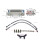 Monkey 125-140cc 4-Row Oil Cooler Kit Blue 2