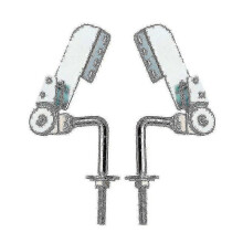 2pcs Sofa Adjustable Height Angle Hardware Sofa Headrest Ratchet Multifunctional Adjustment Hinge 90 Tw