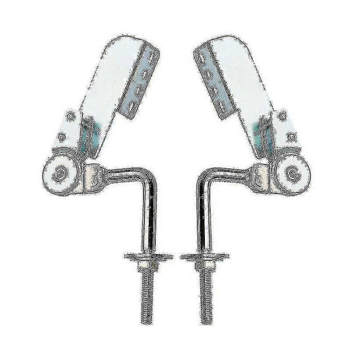 2pcs Sofa Adjustable Height Angle Hardware Sofa Headrest Ratchet Multifunctional Adjustment Hinge 90 Tw