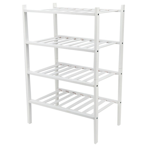4-Tier Bamboo Organizer, Stable Construction with Eco-Friendly Bamboo for All Your Storage Needs 1