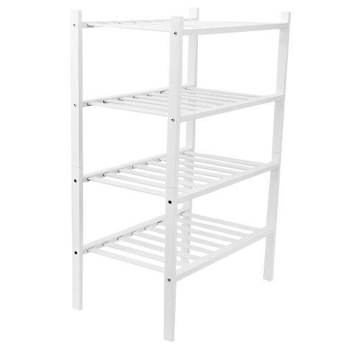 4-Tier Bamboo Organizer, Stable Construction with Eco-Friendly Bamboo for All Your Storage Needs 2