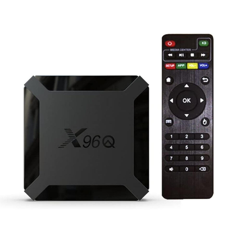 Android Tv Box 10.0 X96q 2Gb Ram 16Gb Rom Allwinner H313 Quadcore 64Bit Wifi Usb 4K Ultra Hd H.265 3D Smart Player 9382693636058
