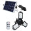 Remote-Controlled Solar Light with Motion Sensor, 144LED Super Bright Pendant Light IP65 Waterproof Adjustable Lighting Modes Efficient Solar Panel Lo 3
