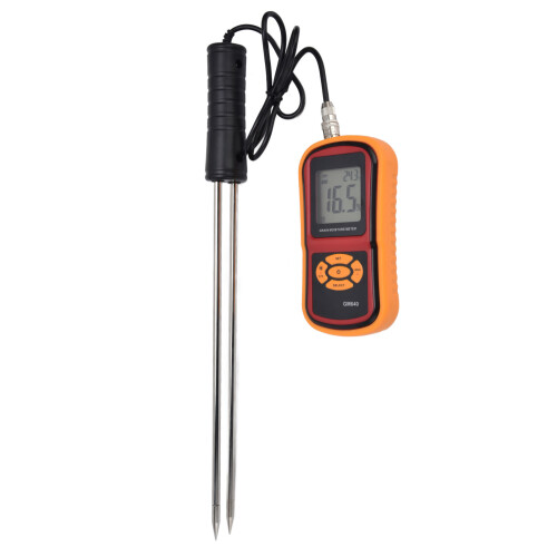 Accurate Moisture Meter, Portable Hay Moisture Tester With Temperature Compensation Technology For Efficient Moisture Management, Precise Moisture 2