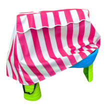 Kids Water Table Cover Waterproof Dustproof UV Resistant Toddler Outdoor Play Table Protector Pink