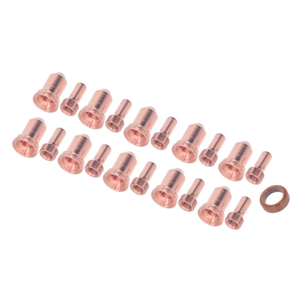 Durable 21Pcs Plasma Cutting Torch Set Pt80 Compatible 1.3Mm 40Â50A 5001369027481