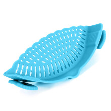 (Blau) Seitliche Abtropf wand aus Silikon für Küchen klammer