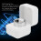Smart-Ring mit Temperatursensor, Schlaf- & Schritt-Tracker, 20mAh Batterie, Silber 4