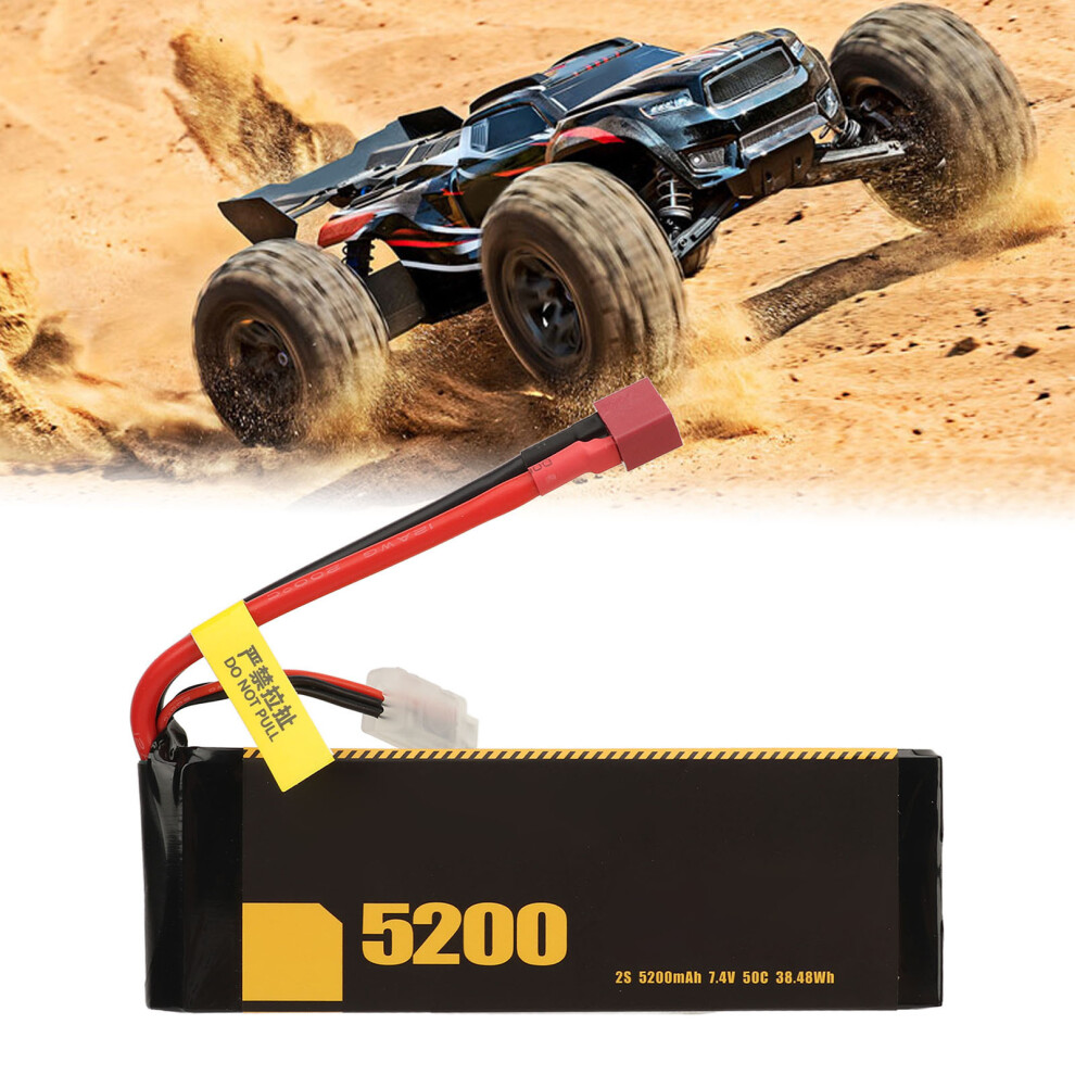 5200Mah 2S 50C Lipo Battery For Rc Model 7.4V 139X44x18.5mm 4901369028161