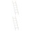 2 Stuks Mini Huis Ladder Massief Trap Model Diy Accessoire Wit 5
