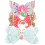 3St Kleurrijke Glitter Haarclips Strikkoeling 3
