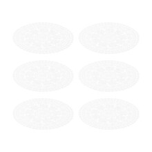 6 Stuks Ronde Uitgesneden Onderzetters Warmte Geïsoleerd