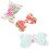 3St Kleurrijke Glitter Haarclips Strikkoeling 6