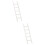 2 Stuks Mini Huis Ladder Massief Trap Model Diy Accessoire Wit 7